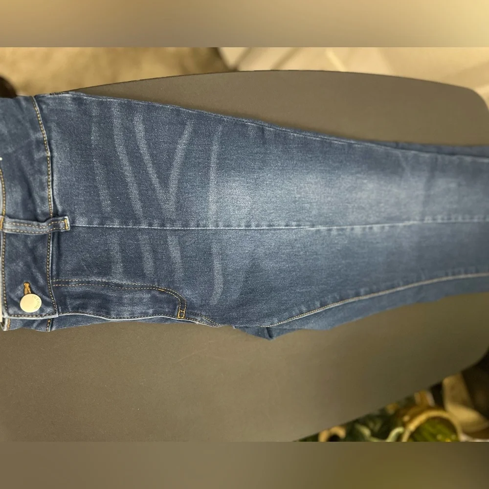 Blue Boot Leg Tahari Dark Blue Jeans - Picture 6 of 8